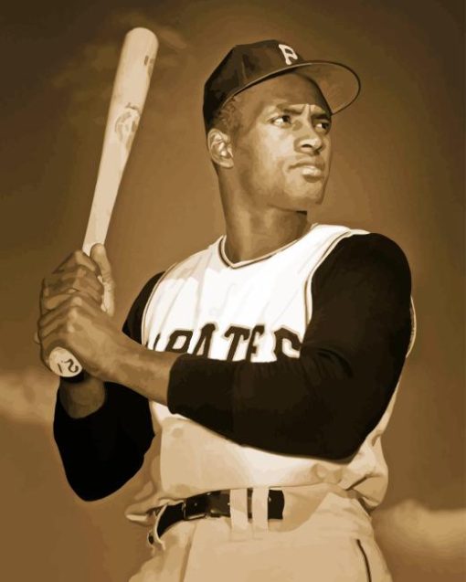 Roberto Clemente Diamond Painting