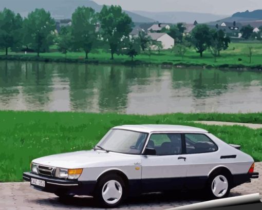 Saab 900 Turbo Diamond Painting