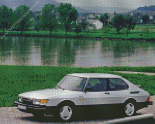 Saab 900 Turbo Diamond Painting