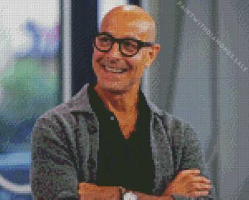 Stanley Tucci Diamond Painting