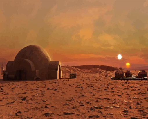 Tatooine Diamond Painting