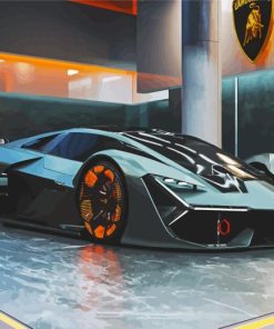 Terzo Millennio Lamborghini Diamond Painting