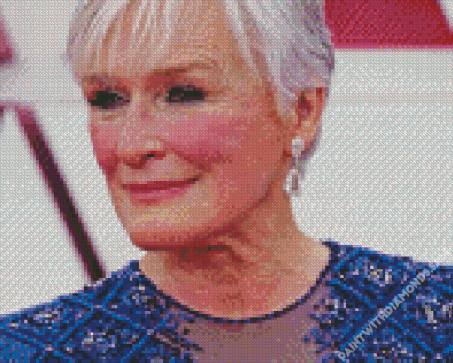 The Actress Glenn Close Diamond Painting