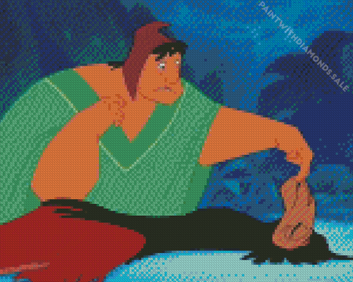 The Emperors New Groove Pacha Diamond Painting