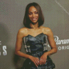 The Gorgeous Zoe Saldana Diamond Painting