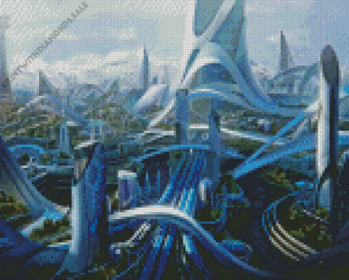 Utopia City Diamond Painting