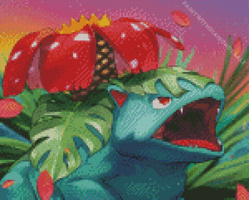 Venusaur Diamond Painting