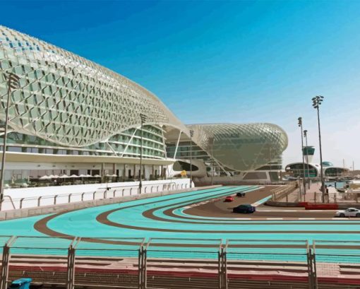 Yas Marina Diamond Painting