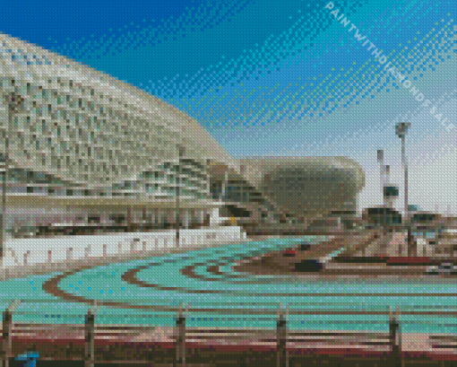 Yas Marina Diamond Painting