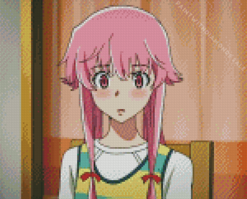 Yuno Gasai Diamond Painting