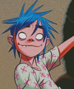 2-D gorillaz Diamond Painting