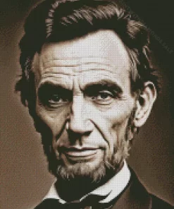 Abraham Lincoln Diamond Painting