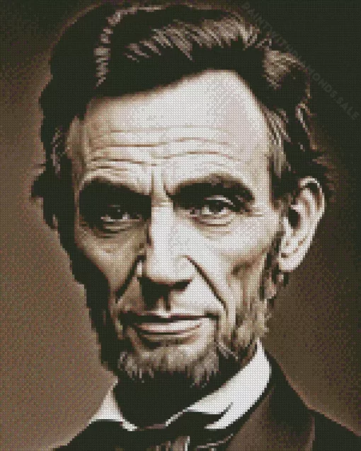 Abraham Lincoln Diamond Painting