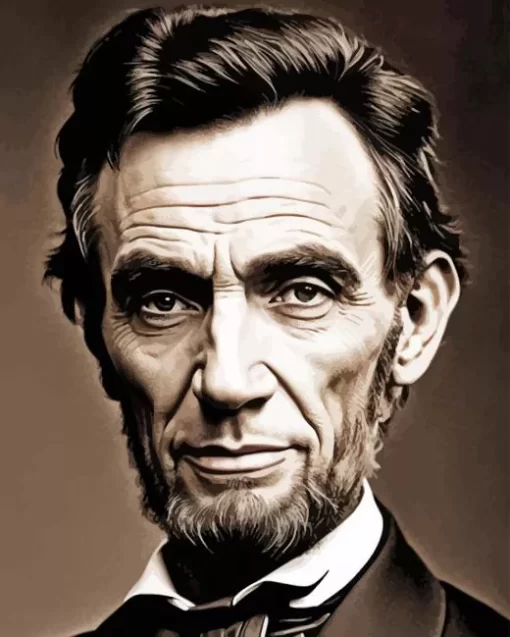 Abraham Lincoln Diamond Painting