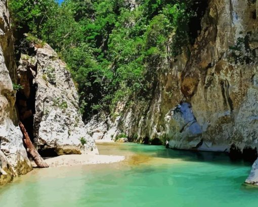 Acheron River Diamond Painting