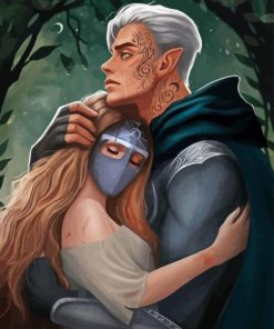 Aelin And Rowan Diamond Painting