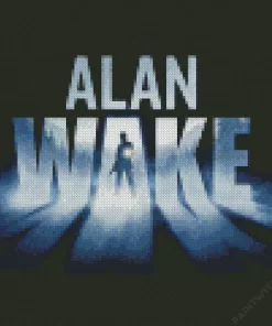 Alan Wake Poster Diamond Painting