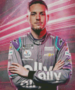 Alex Bowman Driver Diamond Painting