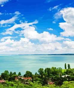 Balaton Lake Hungary Diamond Painting