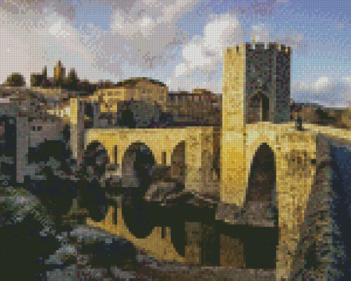 Besalu Girona Diamond Painting