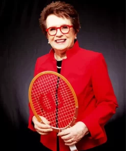 Billie Jean King Diamond Painting