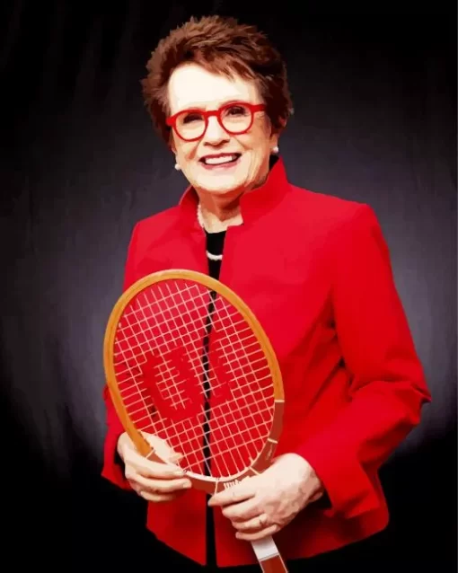 Billie Jean King Diamond Painting