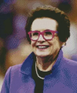 Billie Jean King BJK Diamond Painting