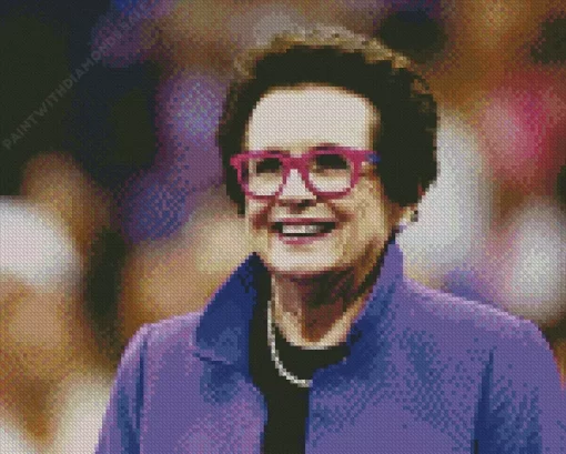 Billie Jean King BJK Diamond Painting