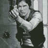 Black And White Han Solo Diamond Painting