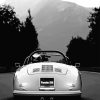 Black And White Porsche Car Diamond Painting