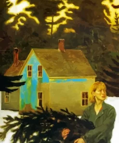 Black Spruce Jamie Wyeth Diamond Painting