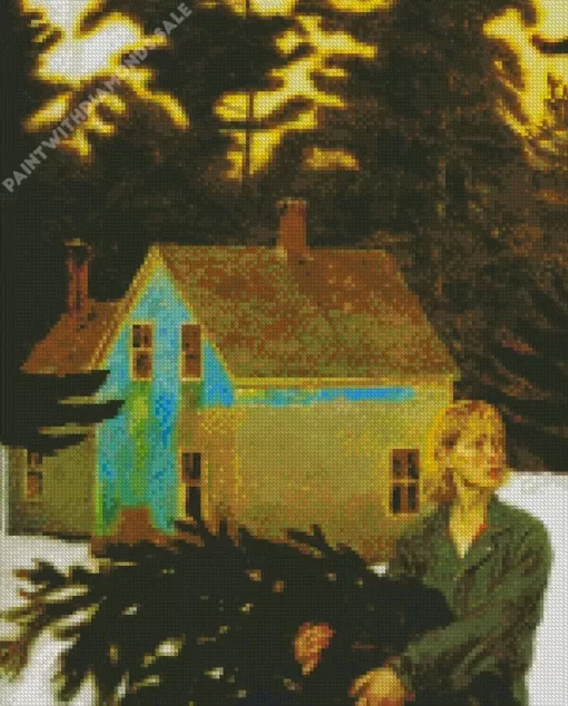 Black Spruce Jamie Wyeth Diamond Painting