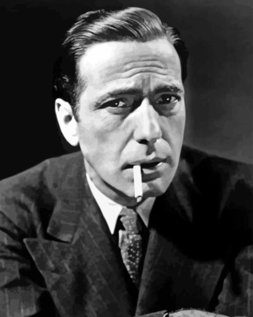 Bogart Humphrey Smoking Diamond Painting