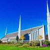 Boise Idaho Temple Diamond Painting