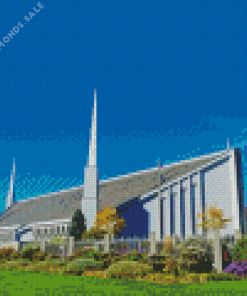 Boise Idaho Temple Diamond Painting