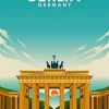 Brandenburger Gate Poster Diamond Painting