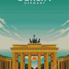 Brandenburger Gate Poster Diamond Painting