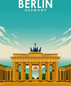 Brandenburger Gate Poster Diamond Painting