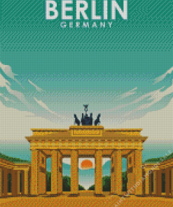 Brandenburger Gate Poster Diamond Painting