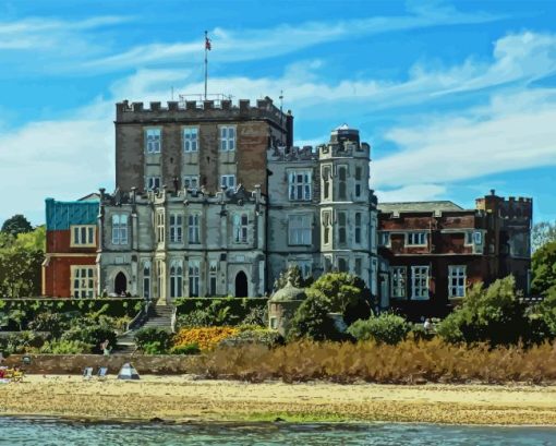 Brownsea Castle England Diamond Painting