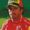 Carlos Sainz Diamond Painting