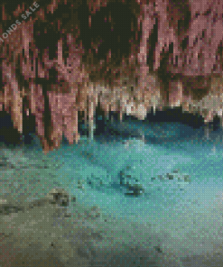 Cenotes Sac Actun Diamond Painting