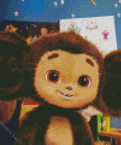 Cheburashka Diamond Painting