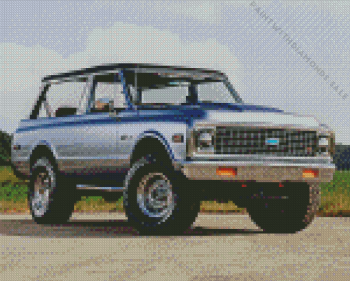 Chevy K5 Blazer Diamond Painting