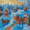 Christmas Village Diamond Painting