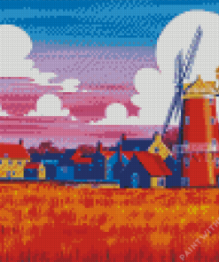 Cley Windmill Diamond Painting