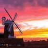 Cley Windmill Sunset Diamond Painting