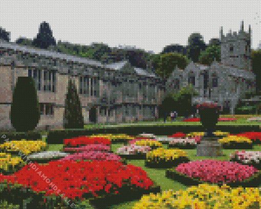 Cornwall Lanhydrock Gardens Diamond Painting