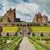 Crieff Drummond Castle Gardens Diamond Painting