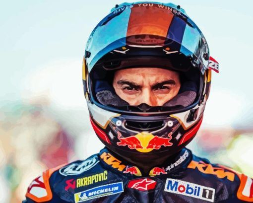 Dani Pedrosa Diamond Painting